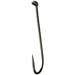 Mustad R75AP-TX-10-25H Roar Streamer XL Колючий Одноглазый Крючок 25 единицы измерения Silver 10