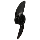 Купить Motorguide MOT-MGA0476B 2 Лопастной пропеллер Черный Black 76 mm  7ft.ru в интернет магазине Семь Футов