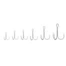 Купить Gamakatsu 146663-00100-00000-00 Treble 13 Крюк Серый  Nickel 1/0  7ft.ru в интернет магазине Семь Футов
