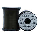 Купить Uni products ZUFR15KB-UNIT линия Floss Rayon 600 Deniers 12.6 m  Dark Brown 7ft.ru в интернет магазине Семь Футов