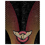 Rokker 816601-OS Шарф-хомут Wings Коричневый  Black