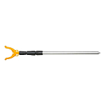 Mikado AIX-P01-50/90 Stick Держатель Удочки Серебристый Grey / Black / Yellow 50-90 cm 