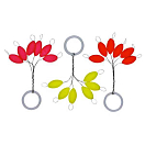 Купить Kali kunnan 70979 Круглые вертлюги Многоцветный Yellow (6 pcs) 6 x 14 mm  7ft.ru в интернет магазине Семь Футов