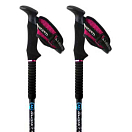 Купить Guidetti R11151-Unica T3 Light Aluminium Женщина поляки Черный Black / Fuchsia /blue 59-125 cm 7ft.ru в интернет магазине Семь Футов