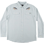 Salty crew 21435047-LBL-XL Рубашка с длинным рукавом Cortes Woven Голубой Light Blue XL