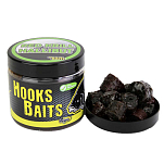 Pro elite baits C8433901 Hook Liquid Booster Криль и палтус 200ml Пеллеты Черный 14 / 20 mm 