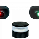 AQUA SIGNAL 3899500001 Комплект светодиодных навигационных огней Series 34 / черный корпус