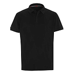 Slam A108006S01-W010-3XL Поло с короткими рукавами Active Tech Pique Черный Black Ink 3XL