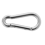 Forniture nautiche italiane 606605 Нержавеющая сталь 316 Карабин Серебристый Grey 5 x 50 mm 