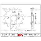 Купить Звезда для мотоцикла ведущая C4157-16 RK Chains 7ft.ru в интернет магазине Семь Футов