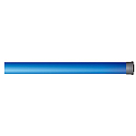 Colmic TUB08 Труба Combat Tip  Light Blue 1820 x 40 mm