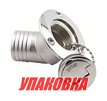 Горловина заливная угловая для бензина 38 мм, Marine Rocket (упаковка из 10 шт.) BD060738Fuel_MR_pkg_10