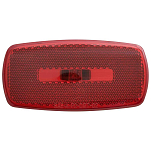 Optronics 158-MC32RBP MC32RBP Овальный габаритный фонарь Красный Red 4 x 1 1/8 x 2´´
