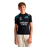 Slam n312001w00-w51-8 Футболка с коротким рукавом Emirates Team New Zealand Deck Black 30x25x2 7-8 Years