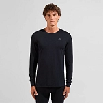 Odlo 111602-15000-XL Базовый слой с длинным рукавом Merino 200 Голубой Black XL
