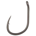 Mikado HS805-10DB Sensual X-Tra Strong Carp Крючки С Одним Глазком Серебристый Dull Black 10 