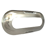 Indemar 4016021 4016012/13/14 Заглушка из нержавеющей стали Серебристый Silver