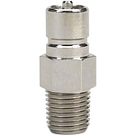 Moeller 114-03349110 Nissan/Tohatsu Хромированный/латунный штекер топливного бака Серебристый Silver / Gold 1/4´´
