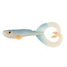 Купить Мягкая приманка Abu garcia Beast Twin Tail 1517163 170мм цвет голубая сельдь 7ft.ru в интернет магазине Семь Футов