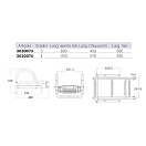 Купить Forniture nautiche italiane 3030074 4 Складная лестница Бесцветный Silver 7ft.ru в интернет магазине Семь Футов