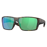 Costa 06S9080-90801563 поляризованные солнцезащитные очки Reefton pro Matte Tortoise Green Mirror 580G/CAT3