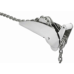 Prosea 113541 Whale 595 Носовой направляющий шкив Серебристый