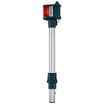 Perko 9-1211DP2CHR Съемный двухцветный фонарь с вспомогательным светом Серебристый Silver 12 1/2´´