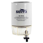 Sierra SIE18-7928-1 18-7928-1 10 Microns Топливный фильтр с резервуаром для удержания воды White