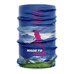 Otso HT-MTTM22-USZ Шарф-хомут Made To Trail Голубой  Multicolor