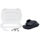 Купить Johnson pump 09-36250 Сквозной палубный комплект для viking uni Black / White 20x15x10 7ft.ru в интернет магазине Семь Футов