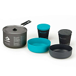 Sea to summit AKI5004-03122103 Alpha 2.1 Набор для приготовления пищи Многоцветный Black / Blue