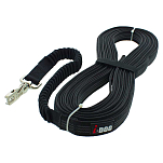 I-dog I30B10 Confort 10 m Поводок Черный  Black 1000 cm