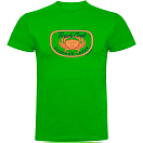 Купить Kruskis CA65500283C075 Футболка с коротким рукавом Fresh Crab Зеленый Green M 7ft.ru в интернет магазине Семь Футов
