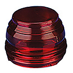 Forniture nautiche italiane 4080401 Posidone Запасная часть стеклянной кнопки электрической панели Бесцветный Red