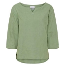 Купить Sea ranch 22-6-032-5025-l Футболка с рукавом 3/4 и V-образным вырезом Corrie Hedge Green 30x25x2 7ft.ru в интернет магазине Семь Футов