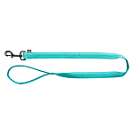 Trixie 114912 Softline Elegance Поводок Серебристый Ocean / Petrol 10 mm x 120 cm