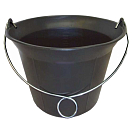 Купить Plastimo P71656 11L Резиновое ведро  Black 7ft.ru в интернет магазине Семь Футов