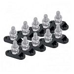 Bep marine IS-8MM-1_10 Изолированное основание 8 mm Соединительный винт 10 единицы Black