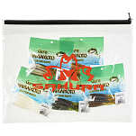 Sakura SAPAJ1001XL Zip Bag Многоцветный  Transparent XL 