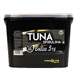 Pro elite baits C8434089 Тунец Спирулина Gold Ведро 5kg Бойлы Черный 20 mm 