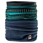 Elbrus m000161322- Шарф-хомут Berri Polartec Turquoise Print / Total Eclipse 15x10x5