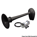 Black Horn 12V RINA-type approved fish.boats up to, 21.440.13