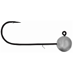 Mustad BJH30-10-5 Ball Джиг-голова 25 Единицы Серебристый Black Nickel 10 g