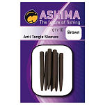 Ashima fishing ASATB Рукава против запутывания Brown