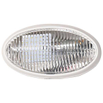Valterra 800-DG71258VP Овальный светильник без выключателя Белая White
