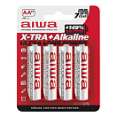 Купить Aiwa AB-AALR6/4 X-TRA LR6 Щелочные батареи типа АА Серебристый Silver 7ft.ru в интернет магазине Семь Футов