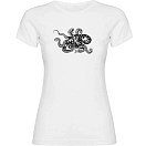 Купить Kruskis 11502102mk207 Женская футболка с коротким рукавом Psychedelic Octopus White 30x25x2 7ft.ru в интернет магазине Семь Футов
