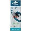 Купить Kinetic F109-107-007 Anzuelo Triple Sabiki Рыболовное Перо Бесцветный Black Flash 7ft.ru в интернет магазине Семь Футов