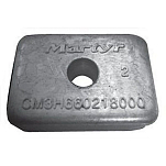 Martyr anodes CM3H6-60218-000A Tohatsu Алюминий см 3H6-60218-000A Анод Серебристый