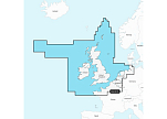 Navionics MSD/NAEU628L_LARGE+ Великобритания, Ирландия и Голландия / 28XG / NAEU628L / Большой / Версия: SD/Микро-SD